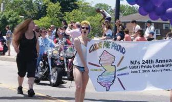 Asbury Park Jersey LGBTI Pride Parade in 2015 photo by Steve Dovidio