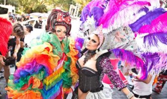 Sydney Gay and Lesbian Mardi Gras parade, Oxford Street. Photo / Destination NSW