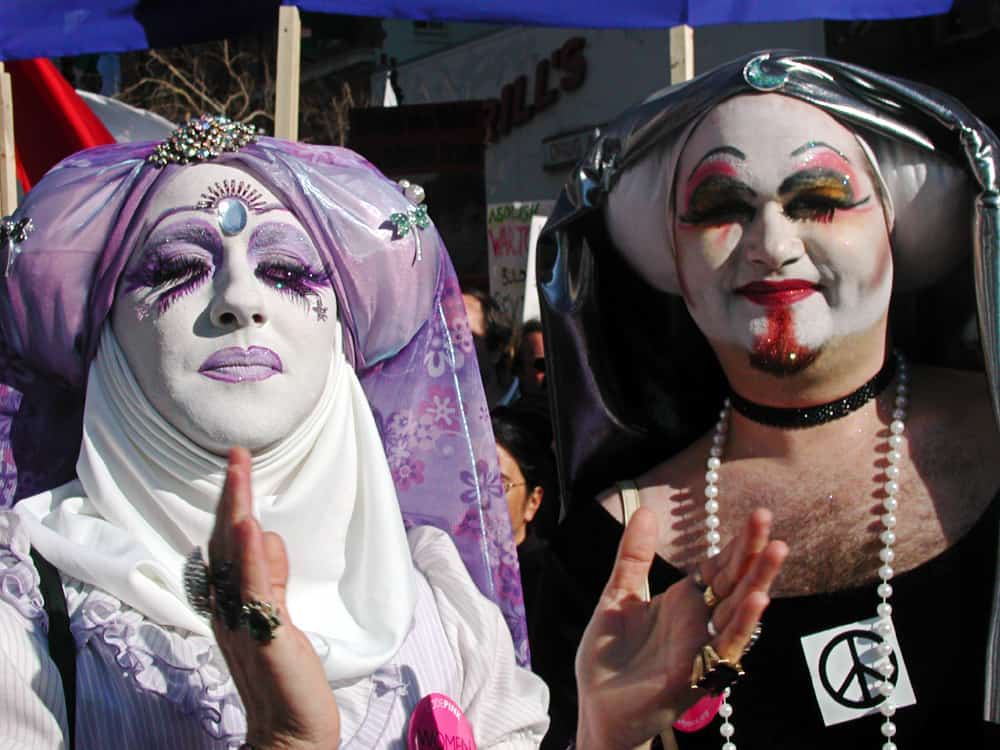 Members of the sisters of perpetual indulgence