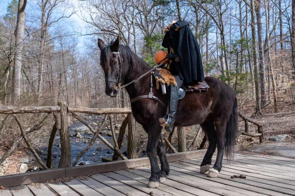 Headless Horseman at the Sleepy Hollow Cemetery