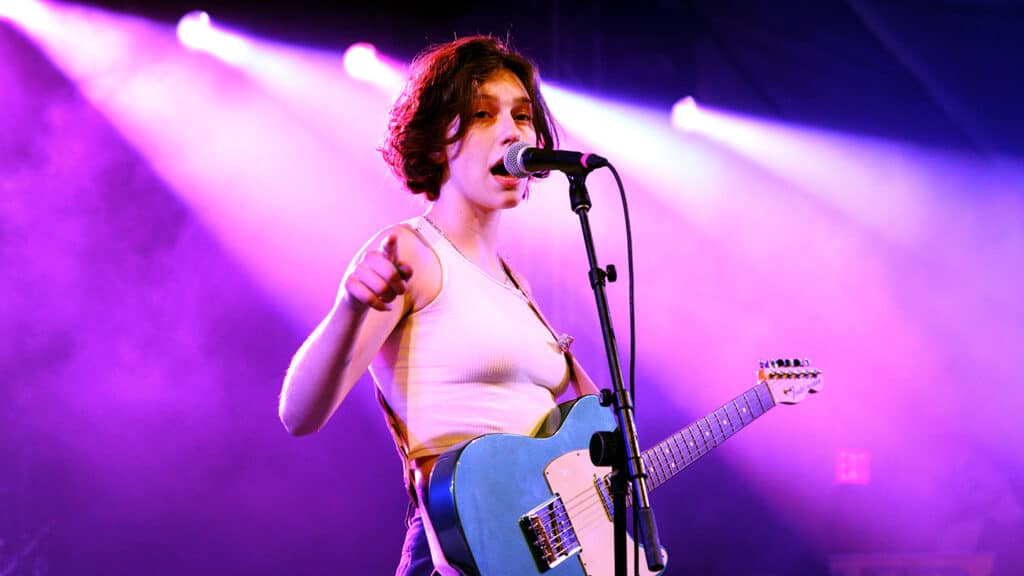 King Princess captivating audiences at the Ticketmaster Music Stubb's concert with her empowering queer love anthems, featuring hit singles '1950' and 'Talia'
